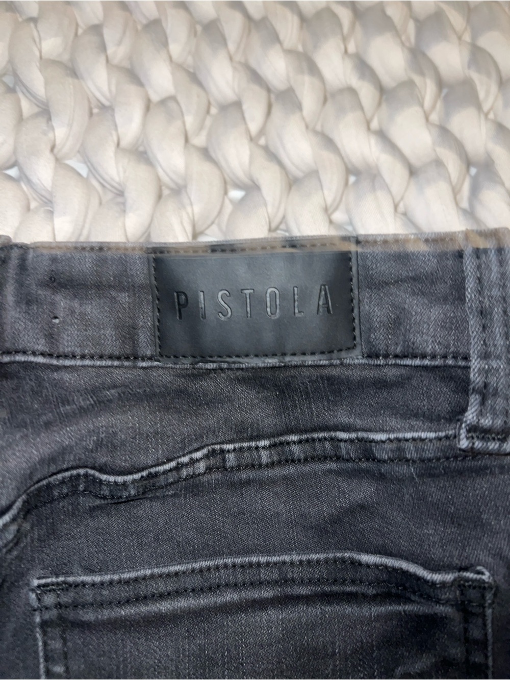 Pistola Women's Charcoal Black Skinny Jeans